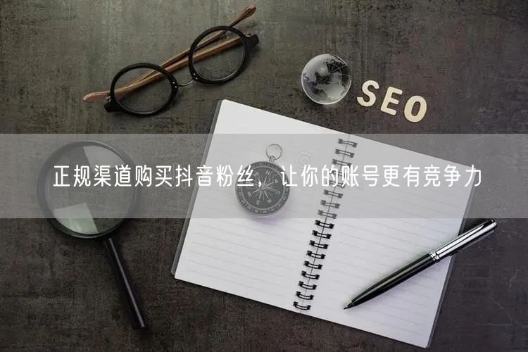 正规渠道购买抖音粉丝，让你的账号更有竞争力