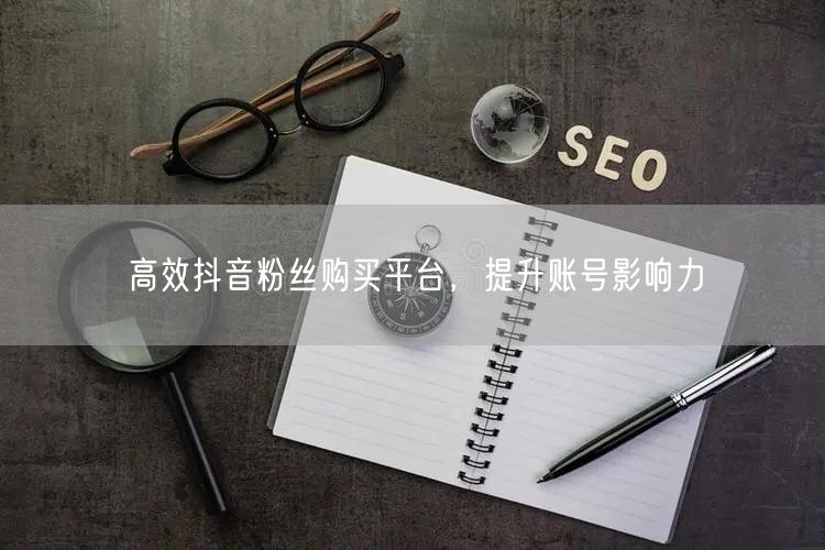 高效抖音粉丝购买平台，提升账号影响力